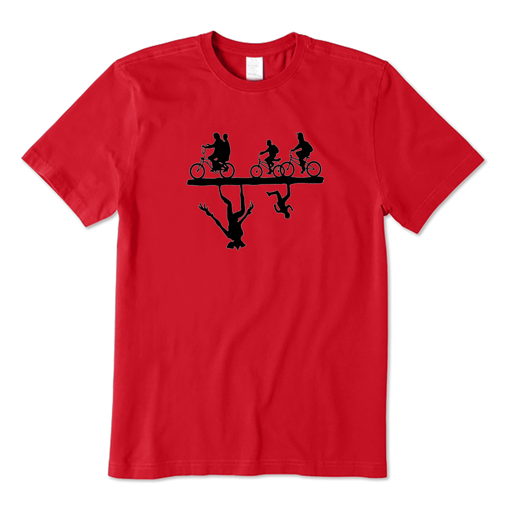Bicycle Through The Upside Down T-shirt