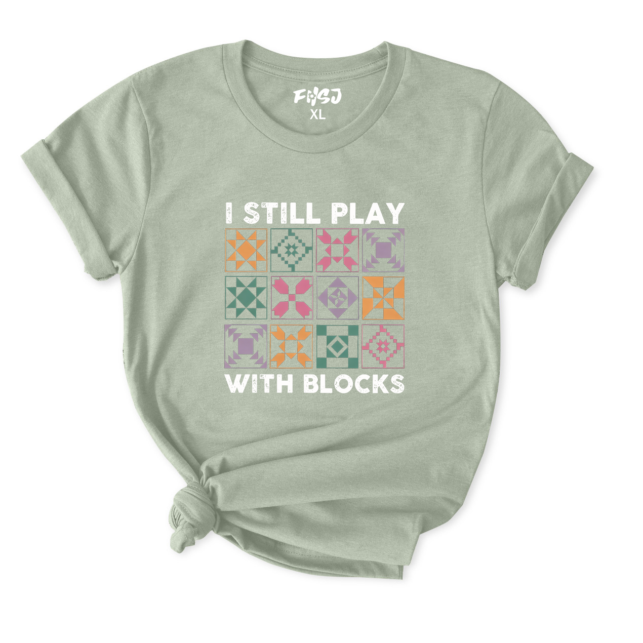 I Still Play With Blocks T-Shirt for Women