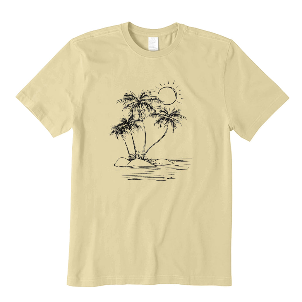 Palm Tree Beach T-Shirt