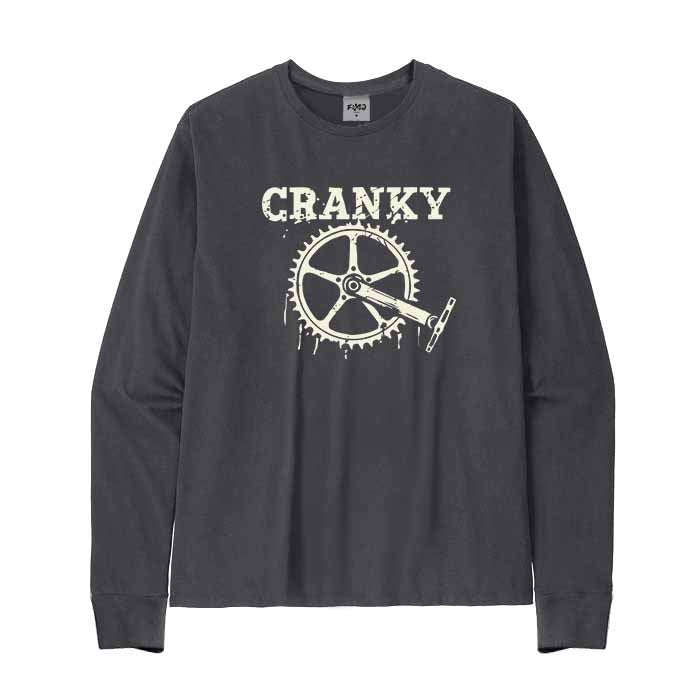 Cranky Cycling Bike Long Sleeve T-Shirt