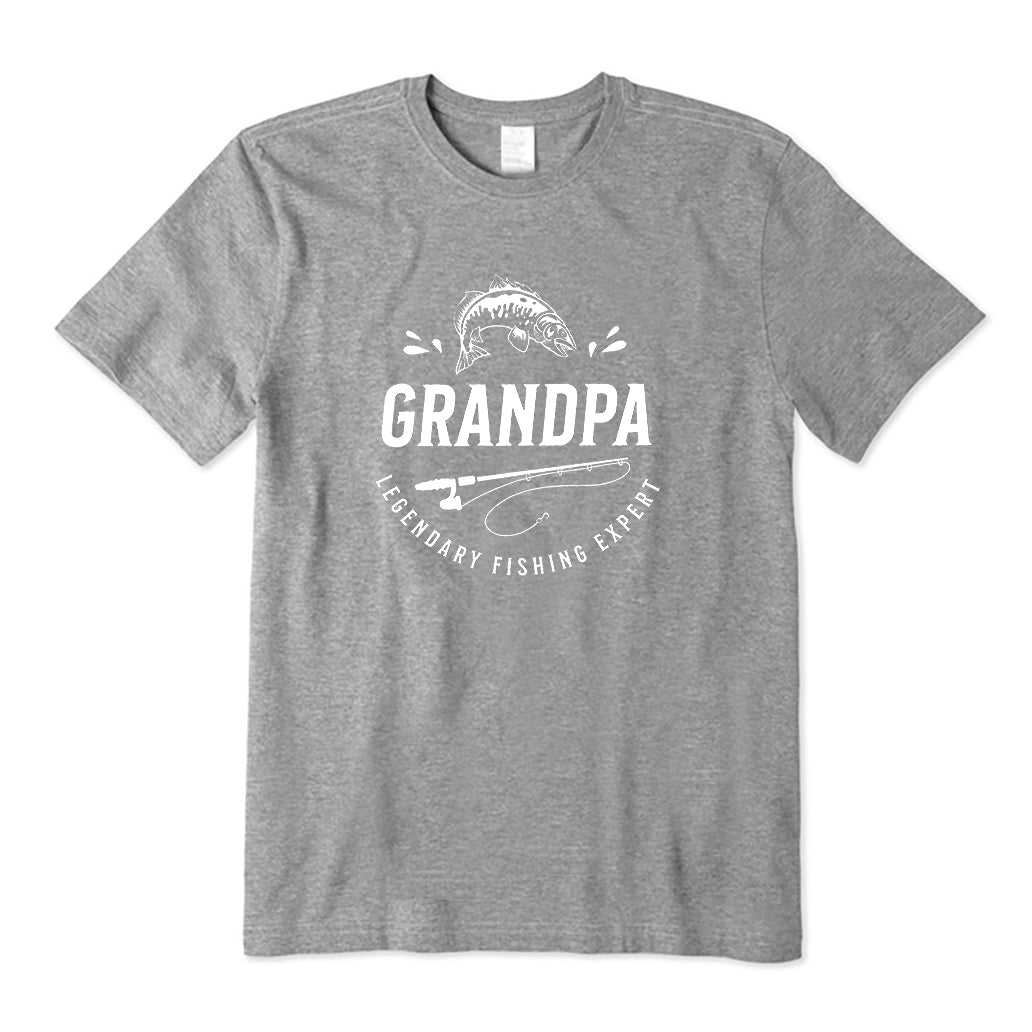 Grandpa Legendary Fishing Expert T-Shirt