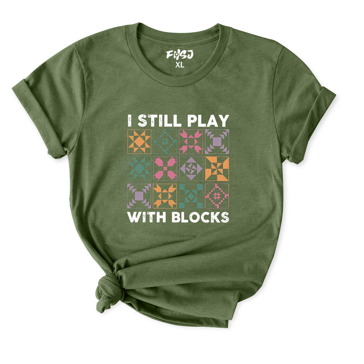 I Still Play With Blocks T-Shirt for Women