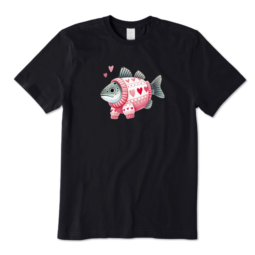 Funny Fish Valentines T-Shirt