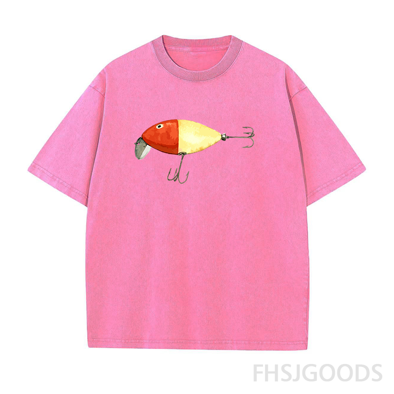 Vintage Fishing Lures Unisex Distressed T-Shirt