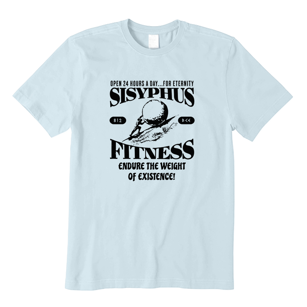 Sisyphus Fitness Funny Athlete T-shirt