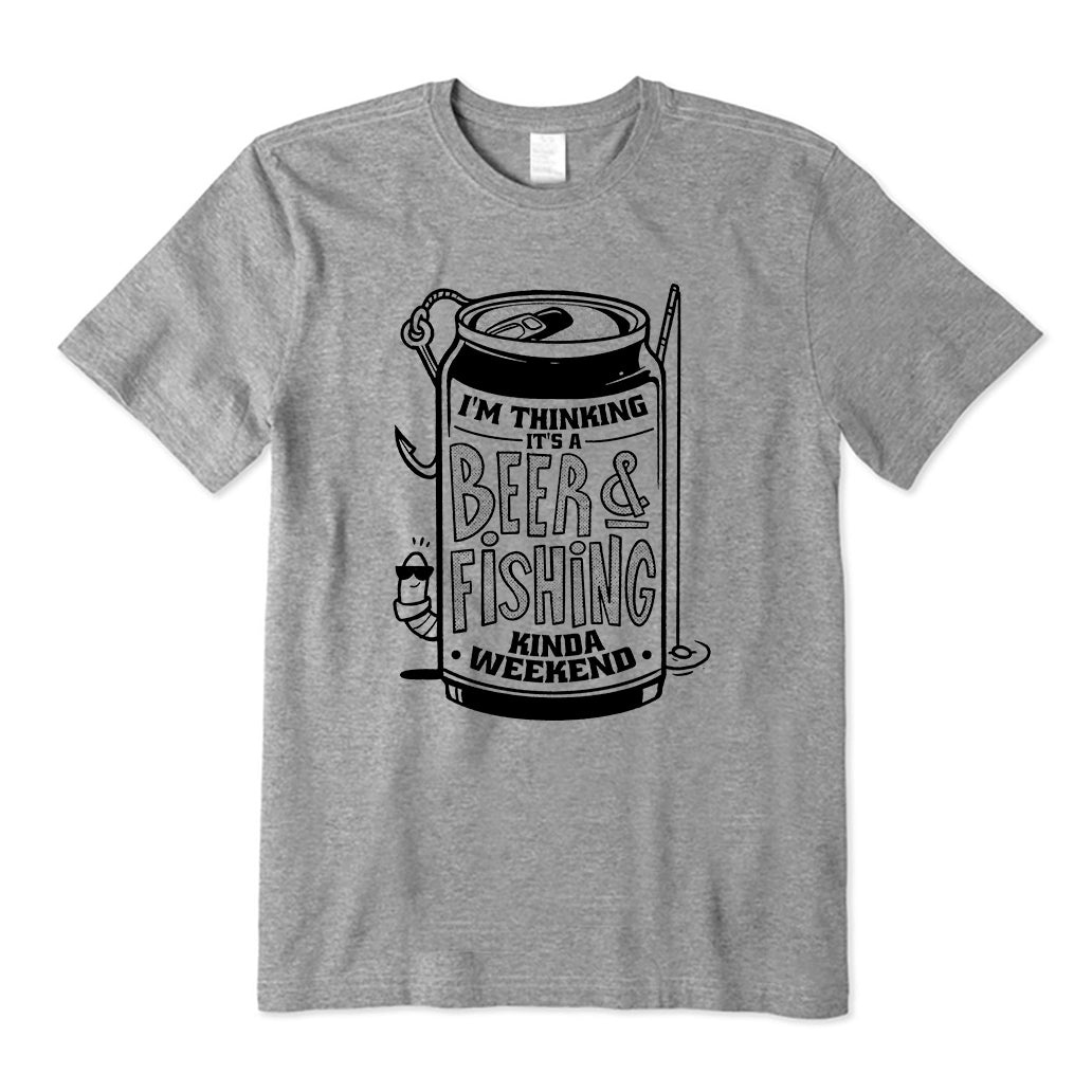 beer and fishing T-Shirt
