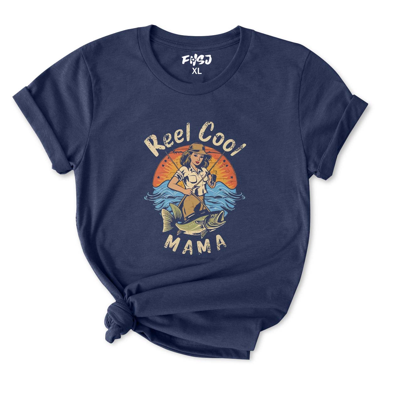 Reel Cool Mama T-Shirt for Women