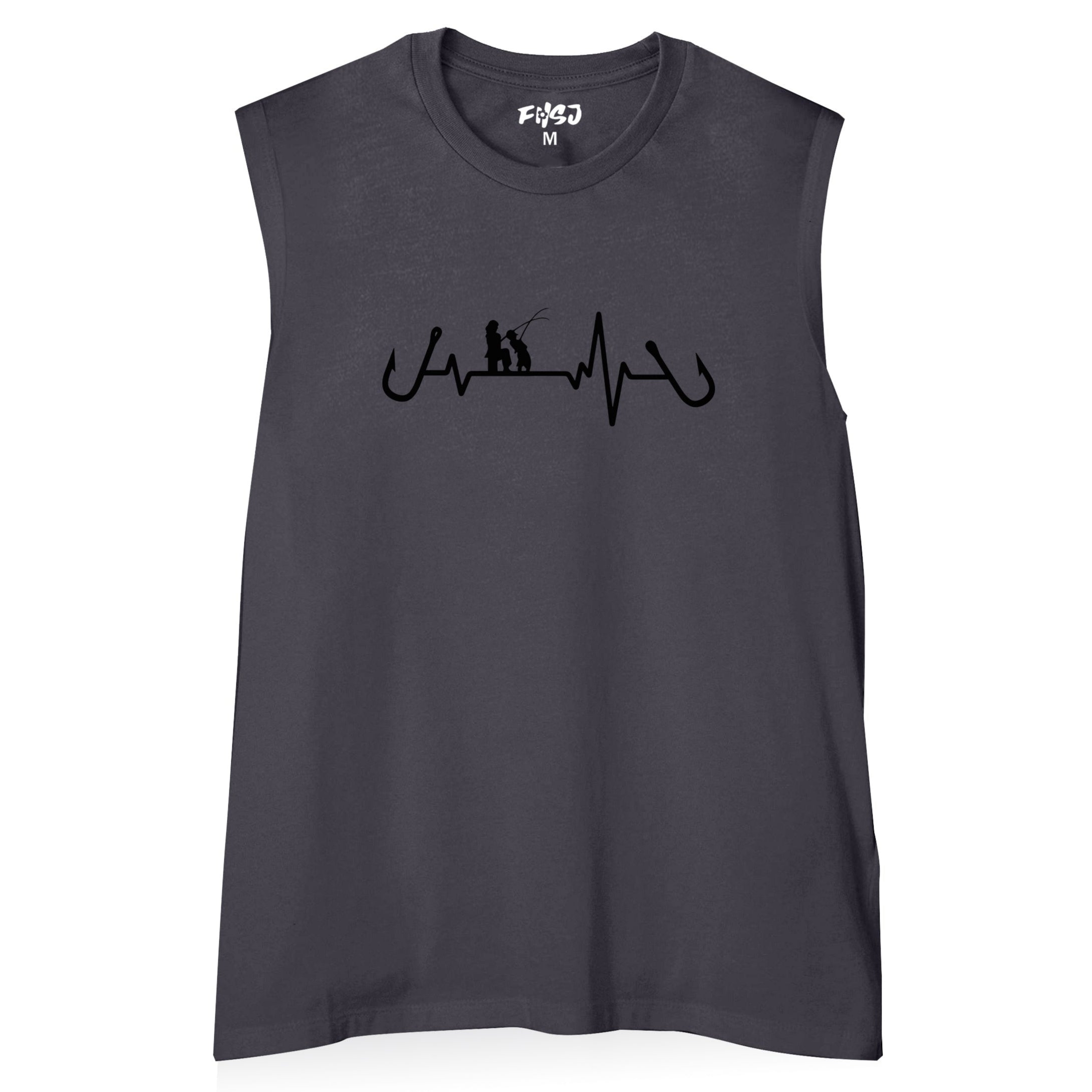 Women HEARTBEAT FISHING Tank Top