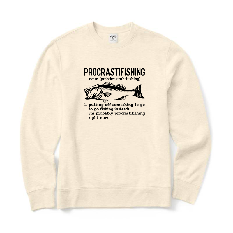 Procrastifishing Definition Sweatshirt