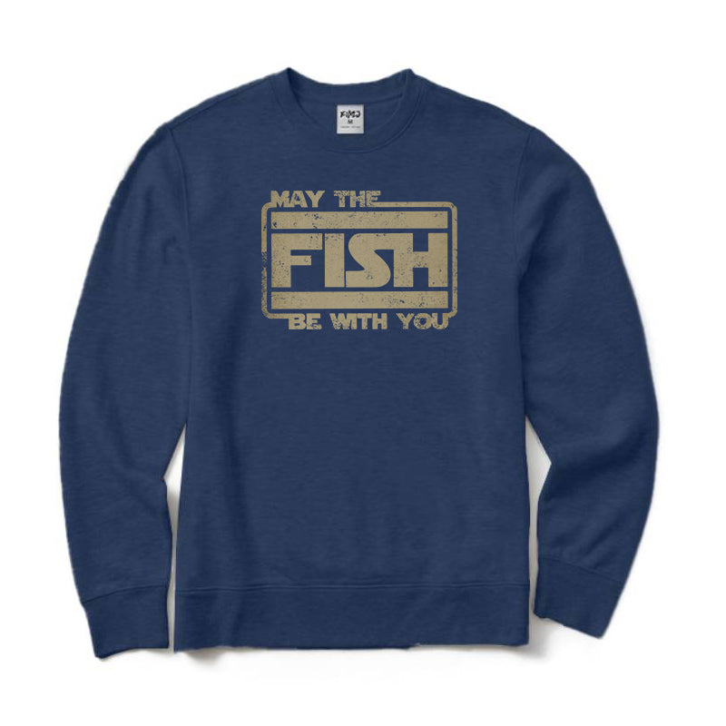 May The Fish Be with You Crewneck Sweatshirt