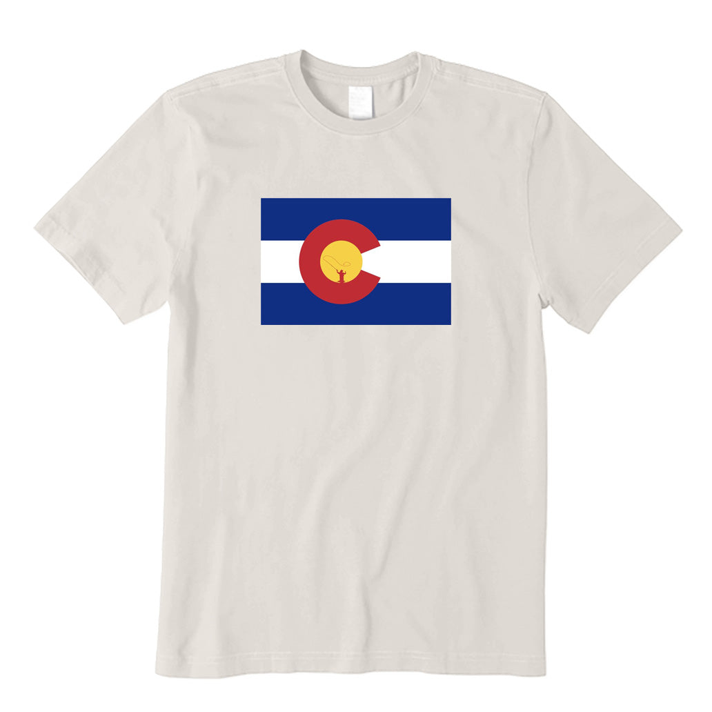 Colorado Flag Fly Fishing T-Shirt