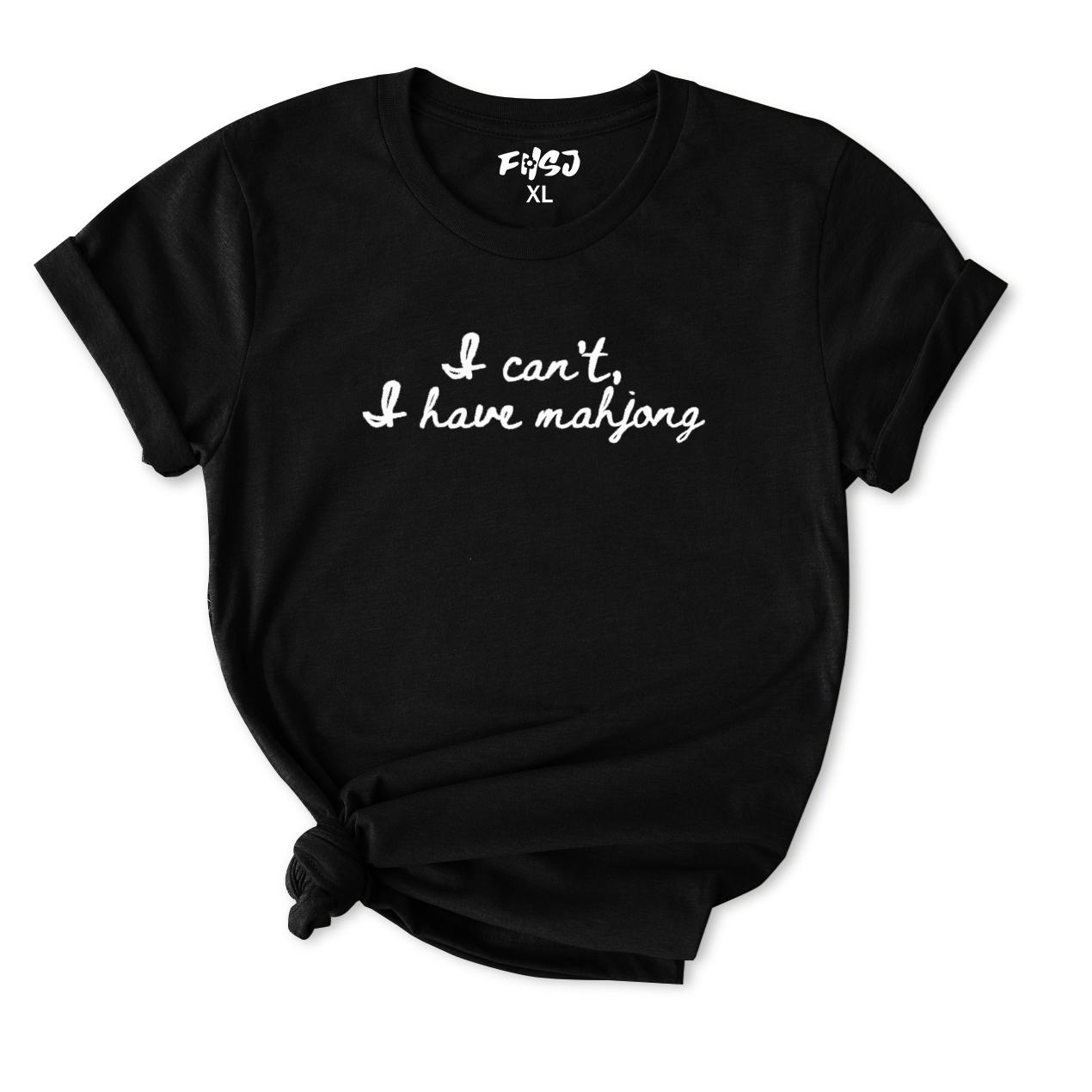 I Can't I Have Mahjong T-Shirt for Women