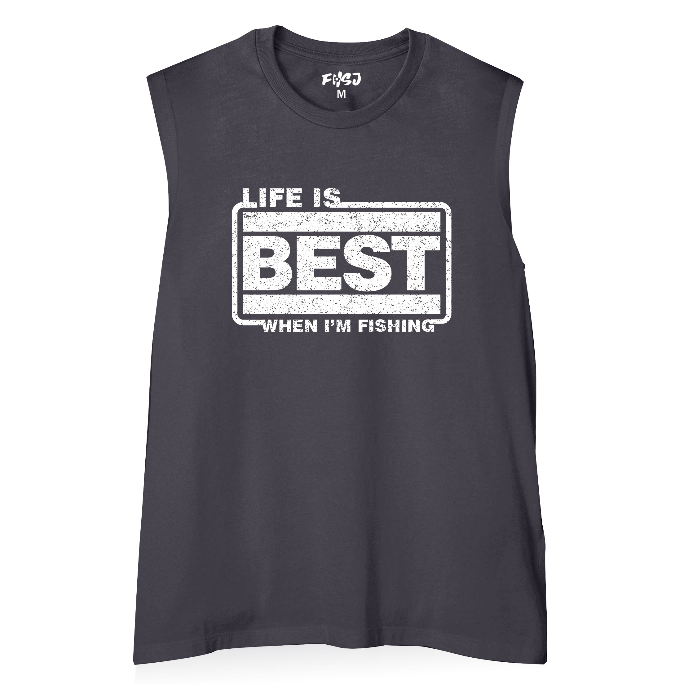Life is best when i‘m fishing Tank Top
