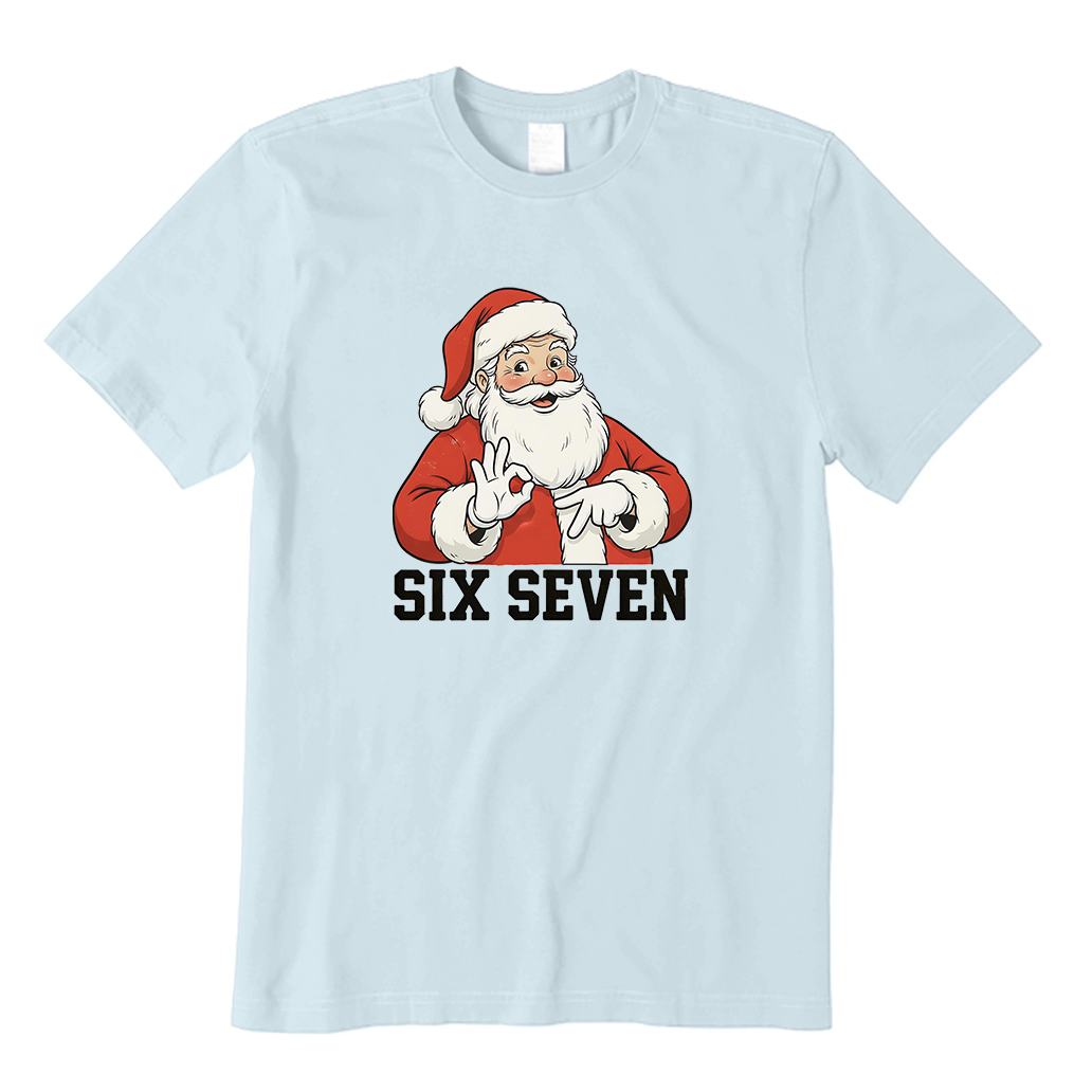 Six Seven Christmas santa T-Shirt