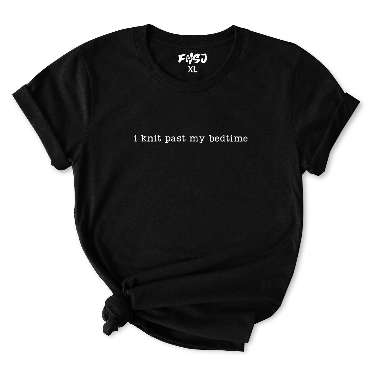 I Knit Past My Bedtime T-Shirt for Women