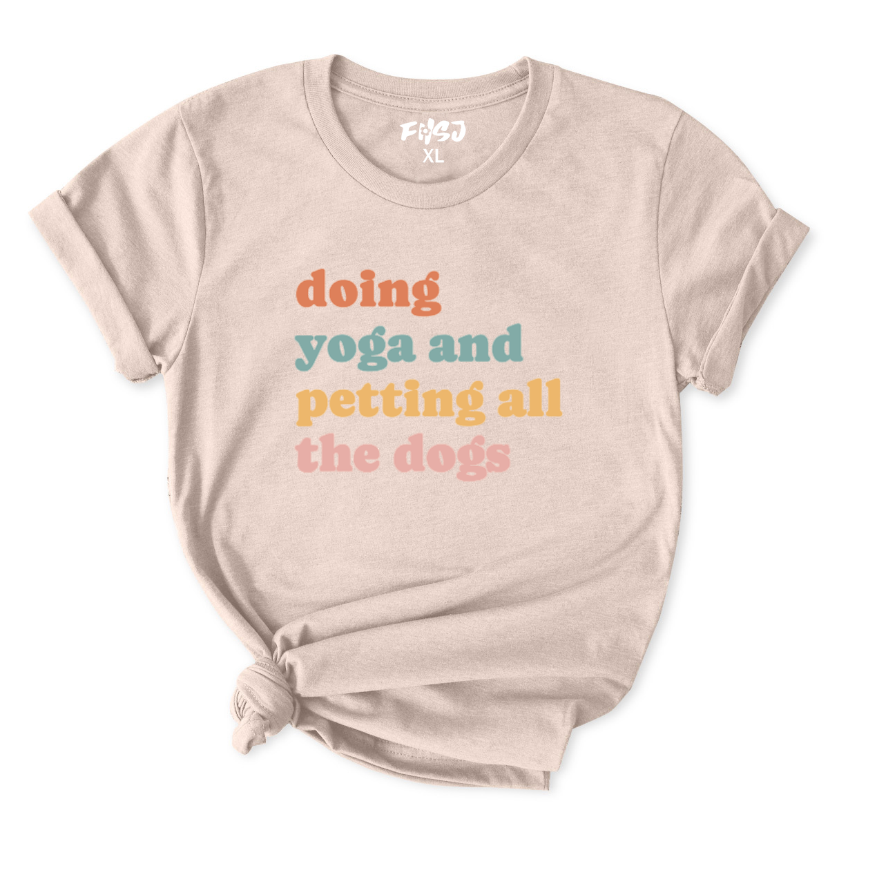 Doing Yoga and Petting All The Dogs T-Shirt for Women