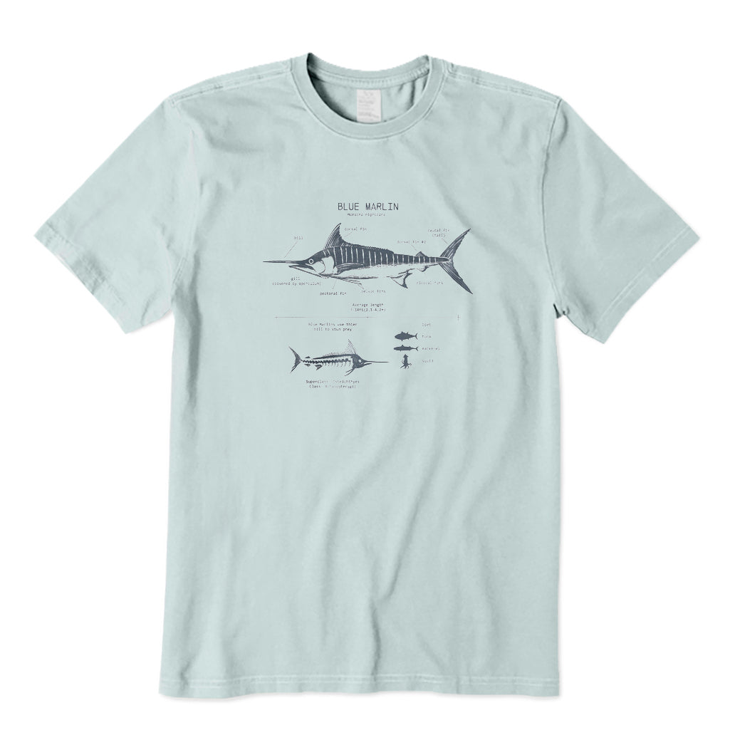 Blue Marlin Anatomy T-Shirt