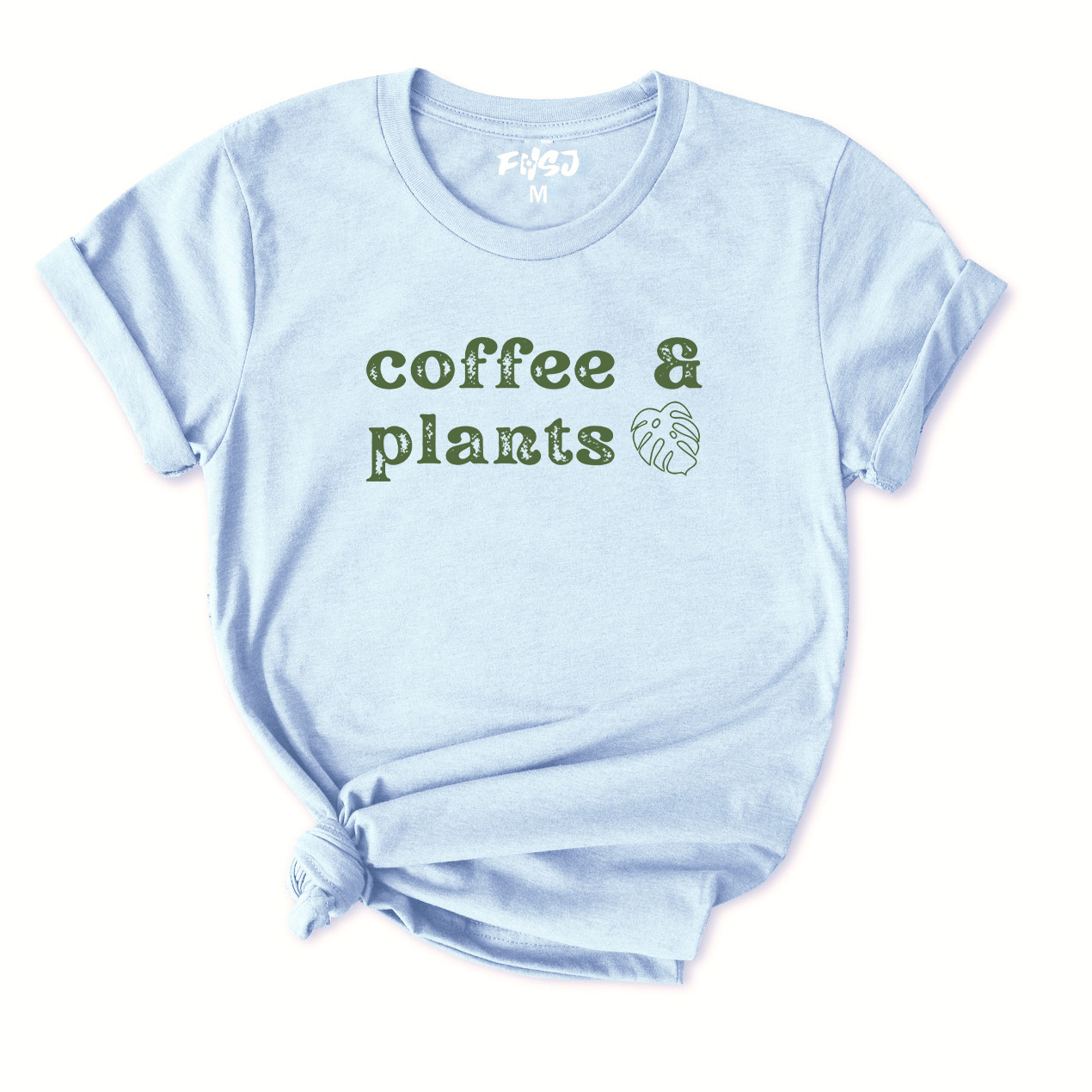 Coffee & Plants Monstera T-Shirt for Women