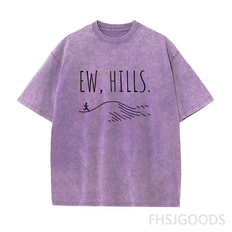Funny Running Unisex Distressed T-Shirt
