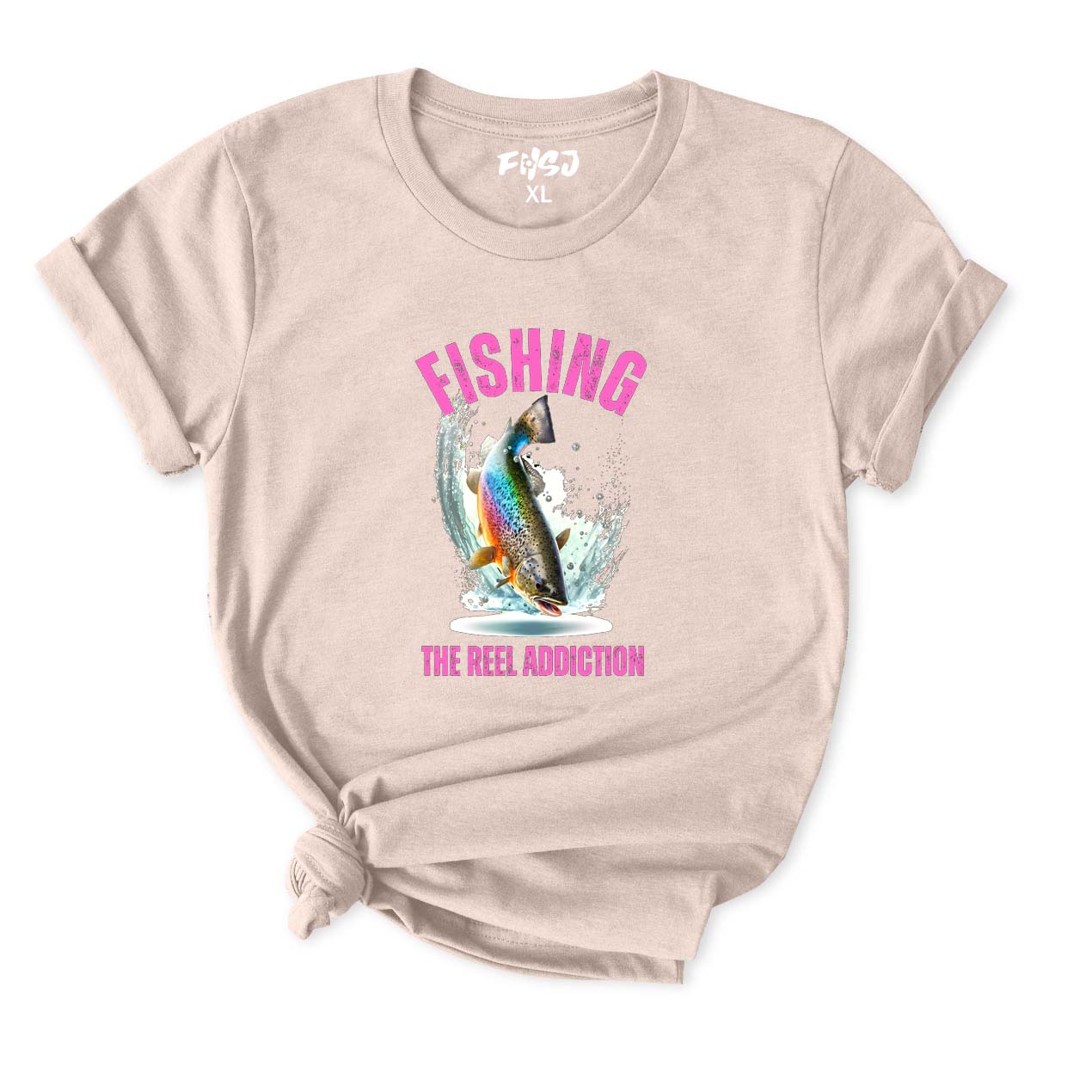 The Reel Addiction T-Shirt for Women