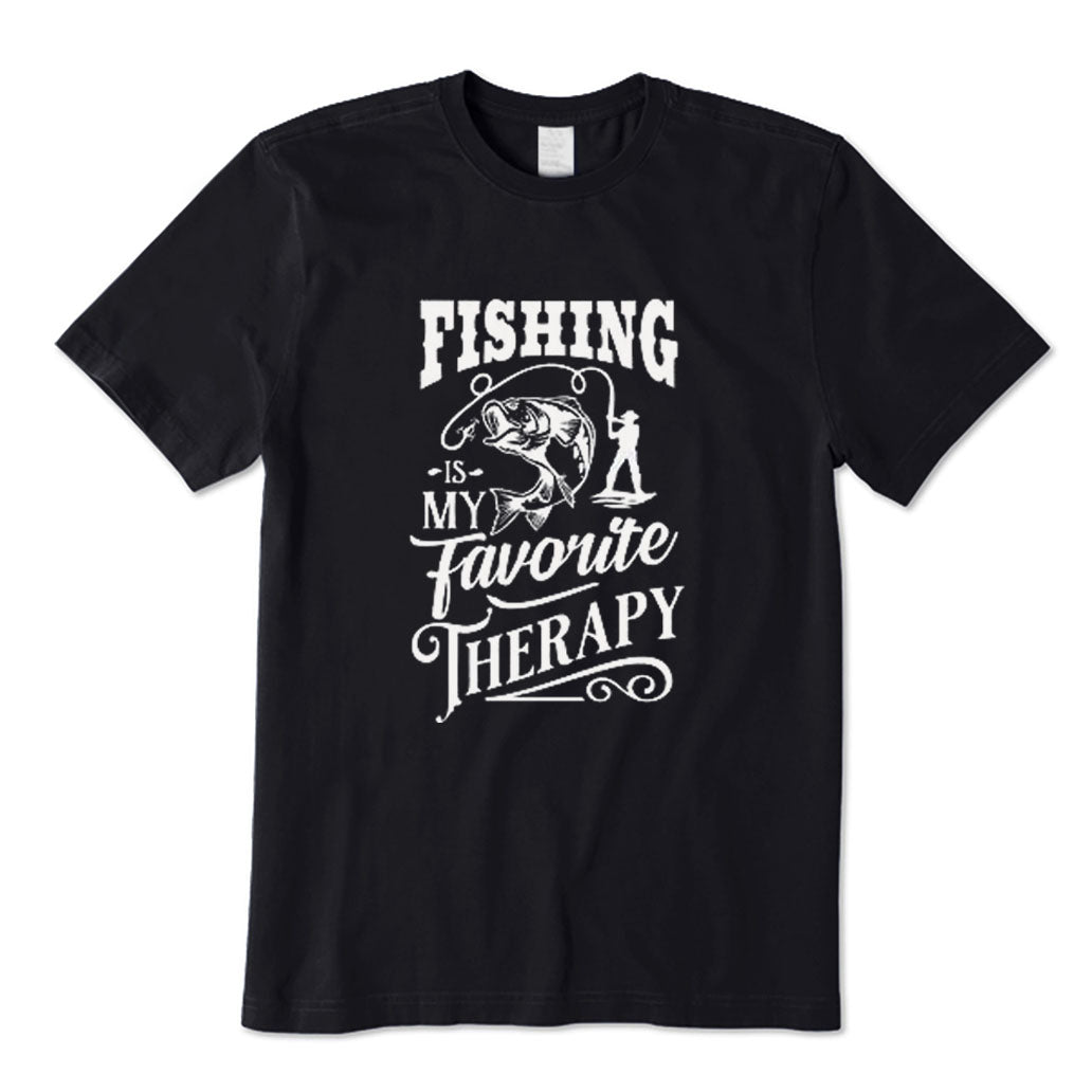 Fishing Is My Favourite Therapy T-Shirt