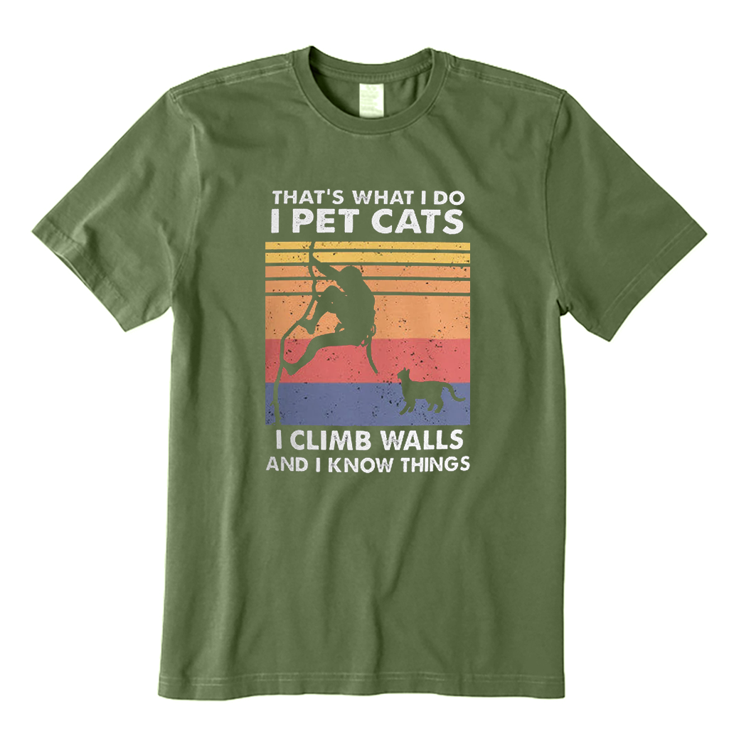 Climber & Cat Lover T-Shirt