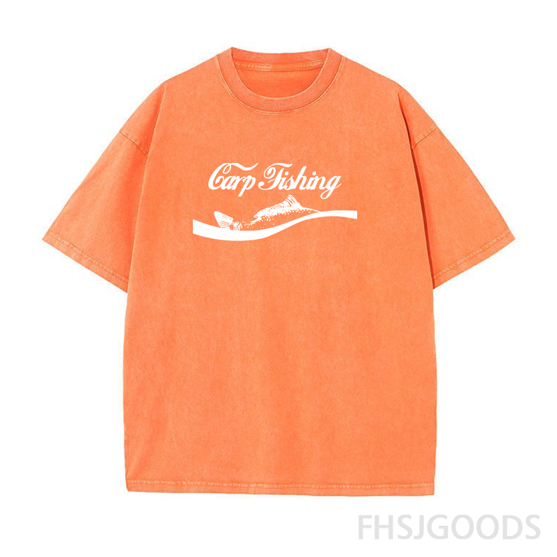 Carp Fishing Unisex Distressed T-Shirt