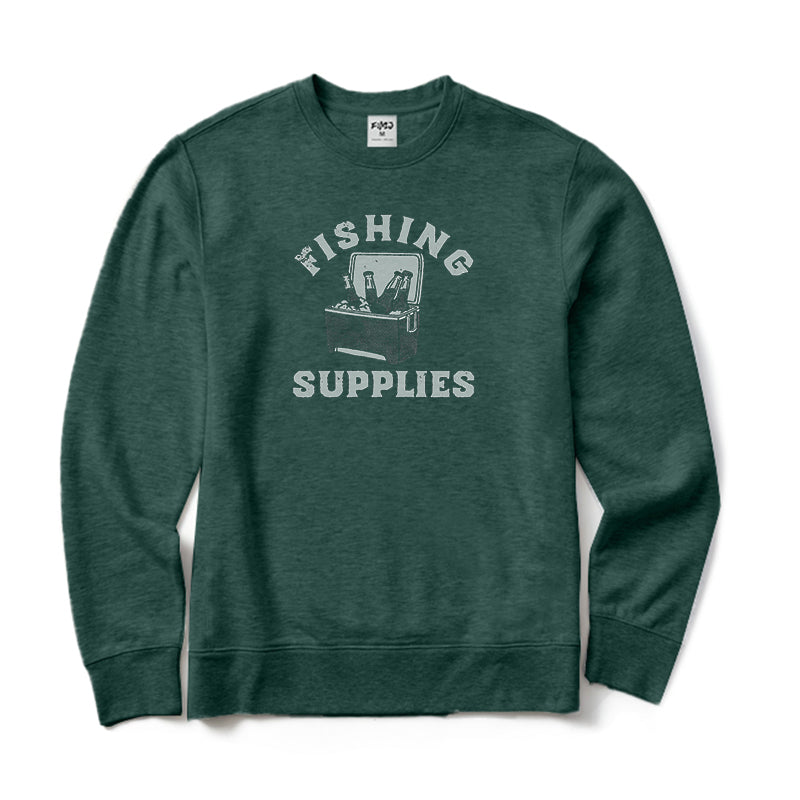 Fishing Supplies Crewneck Sweatshirt