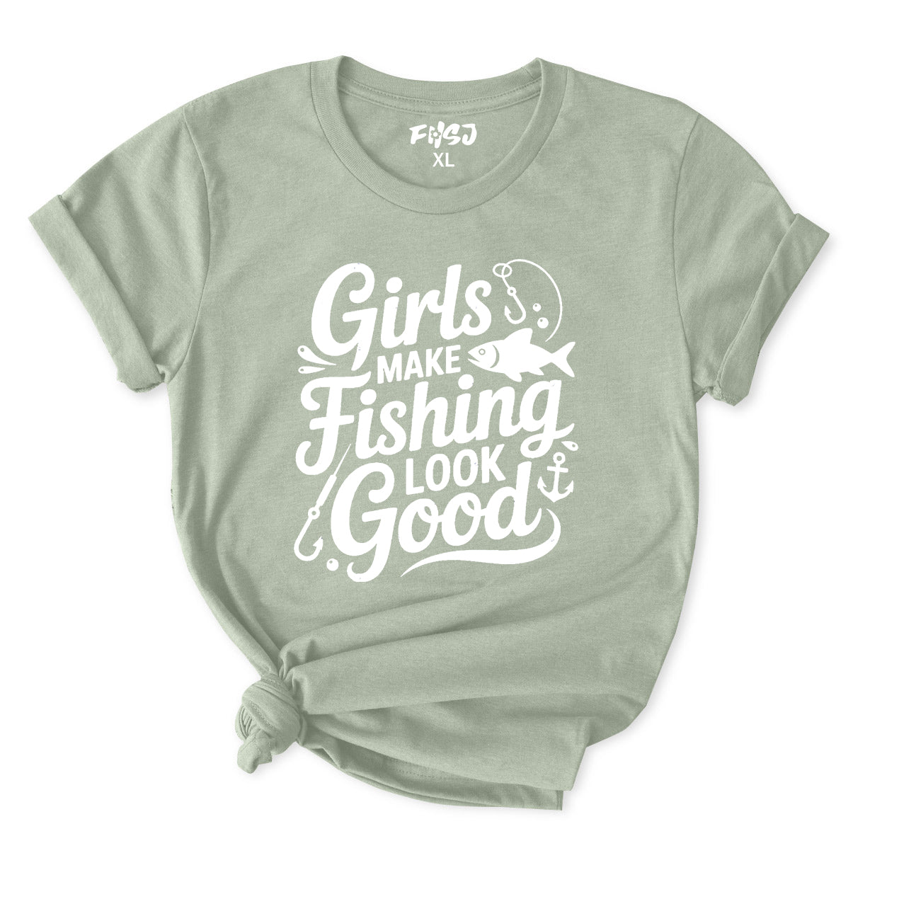 Girls make Fishing look good T-Shirt for Women
