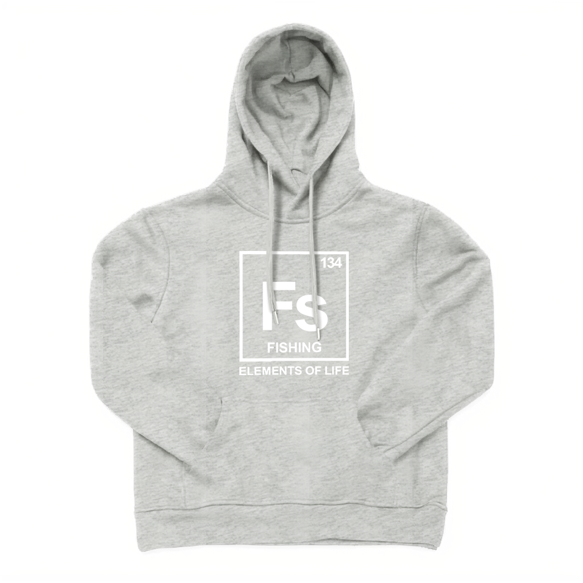 134 Fishing Periodic Table of Elements Hoodie
