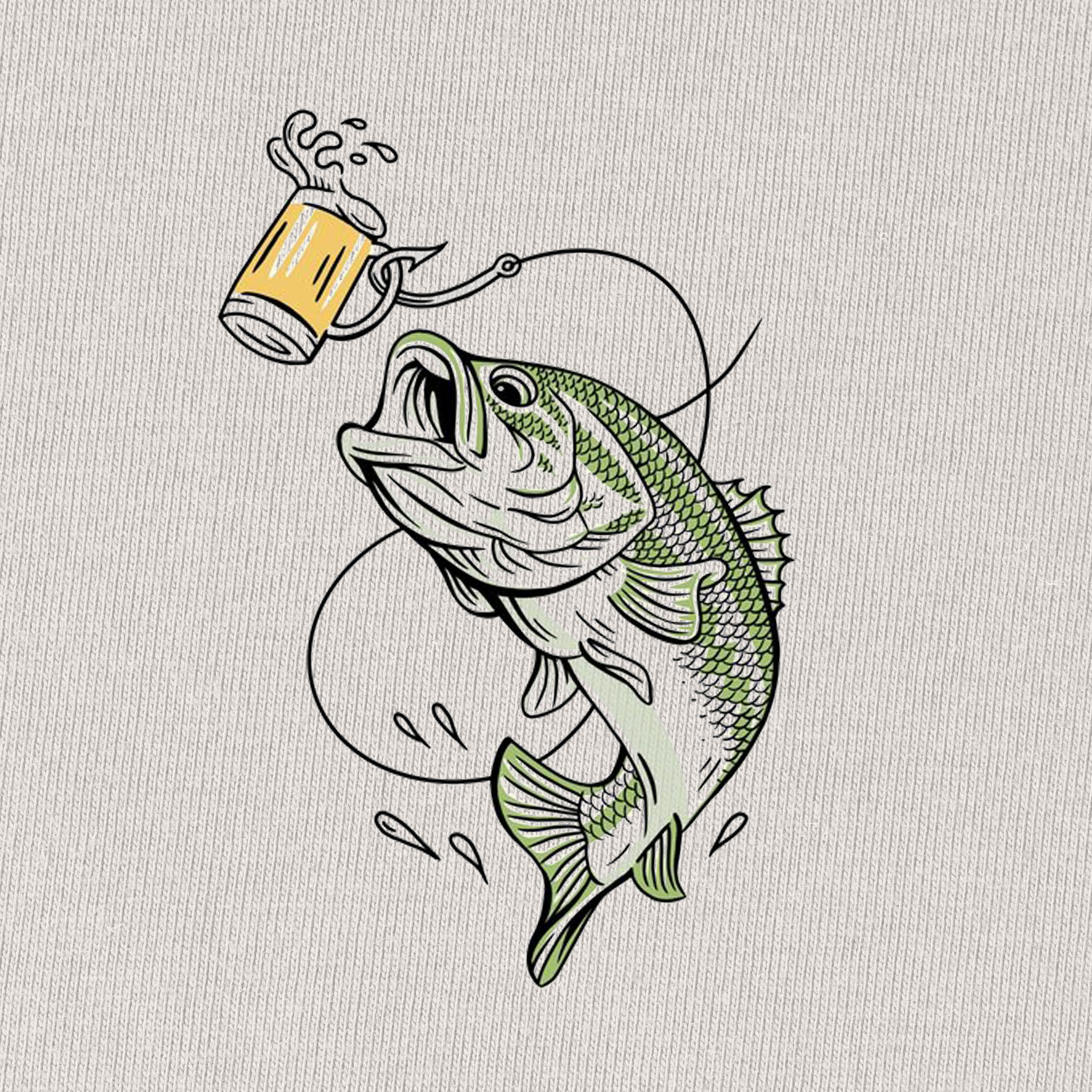 Lure Bass Beer T-Shirt