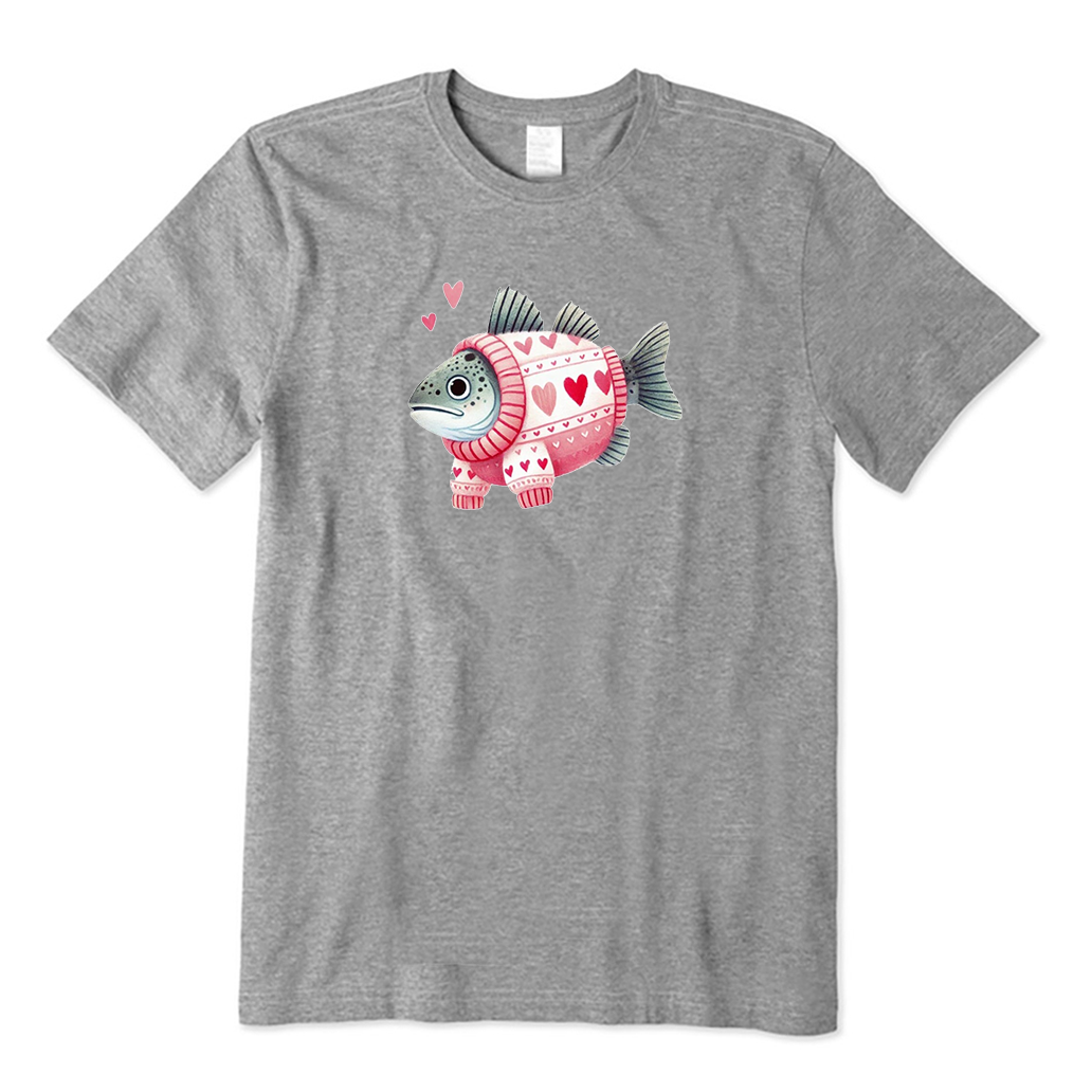 Funny Fish Valentines T-Shirt
