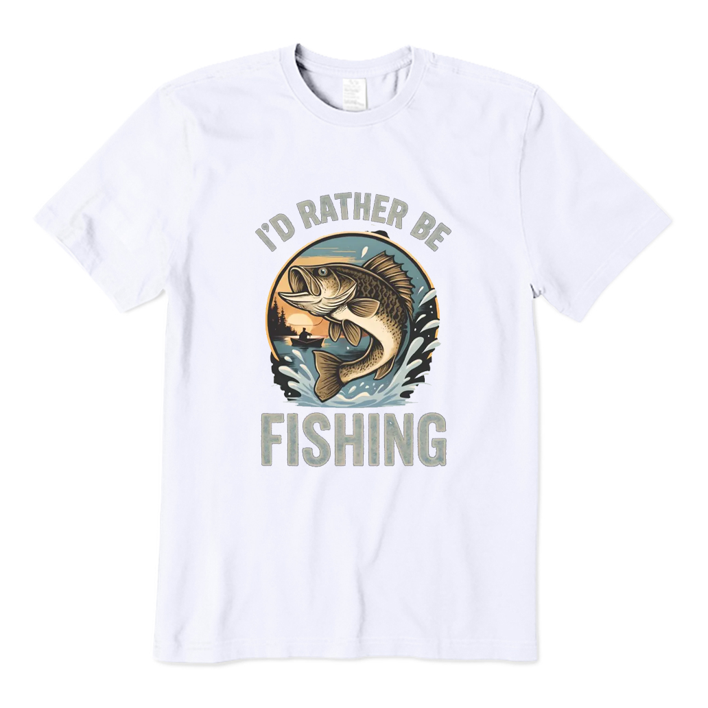 I'd Rather Be Fishing T-shirt