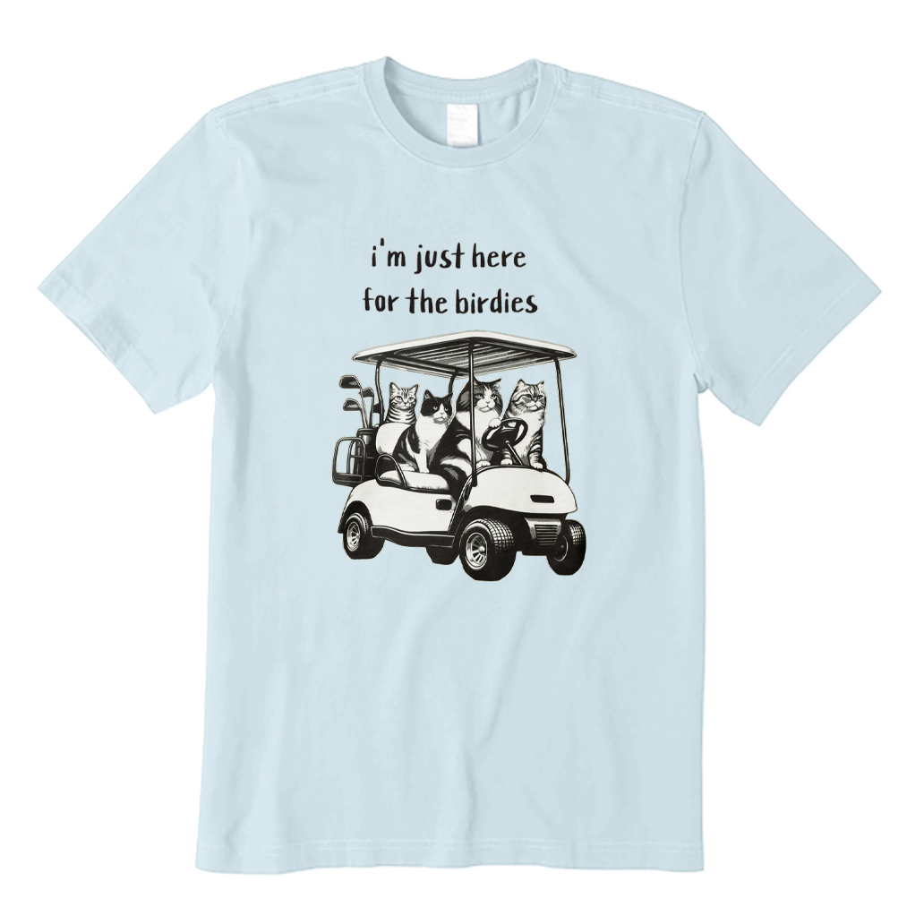 Funny Golf Cat T-shirt