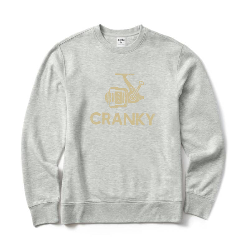 Cranky Fishing Crewneck Sweatshirt