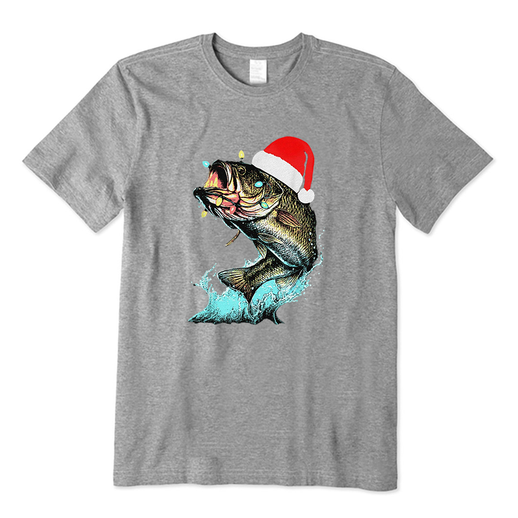 Fishing Christmas T-Shirt