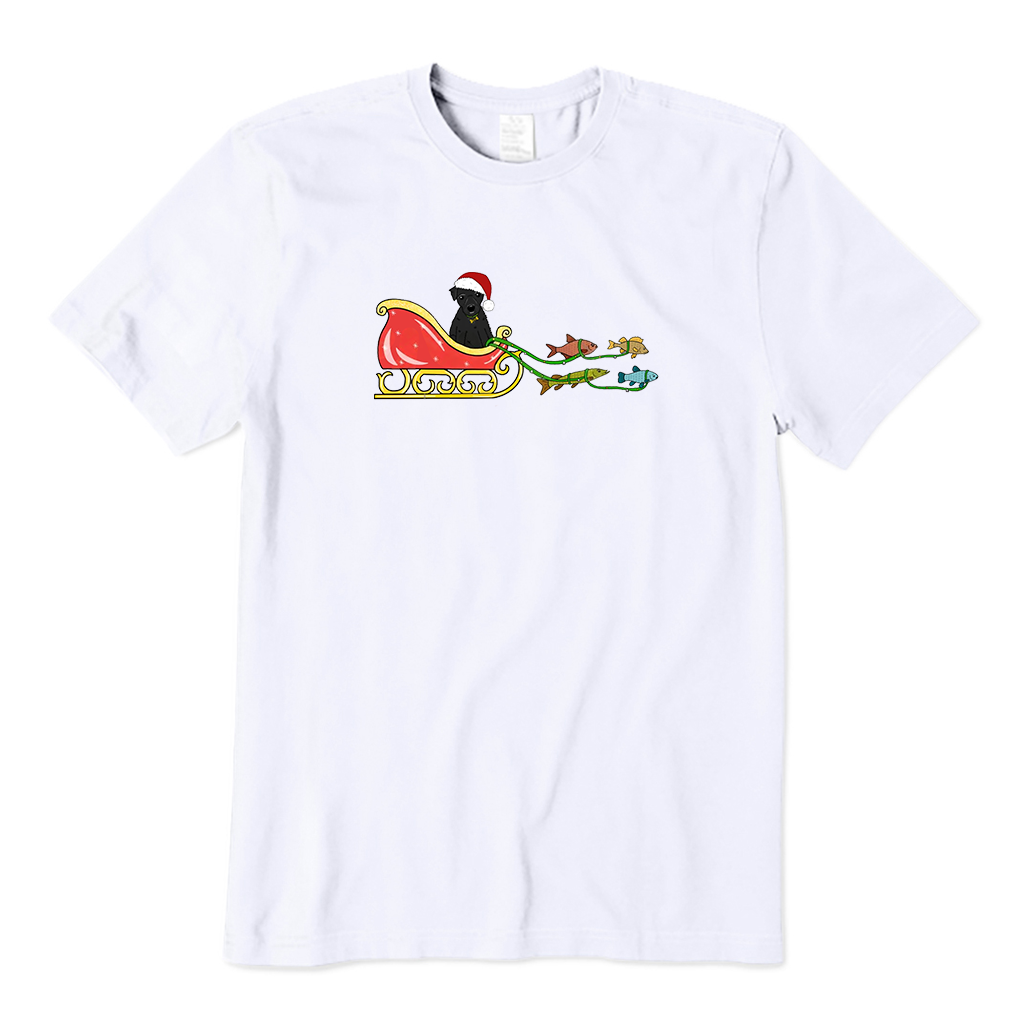 Ted gone fishing Christmas T-Shirt