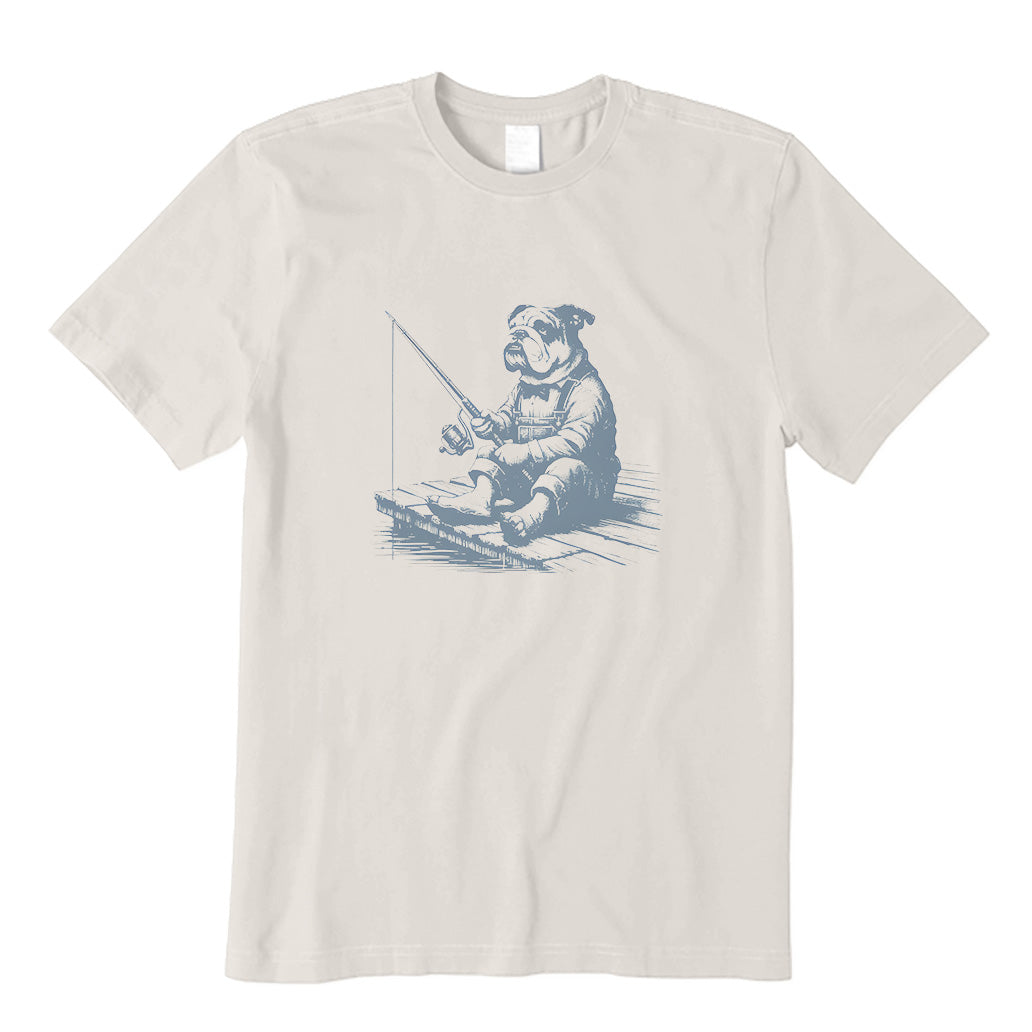 Bulldog Fishing T-Shirt