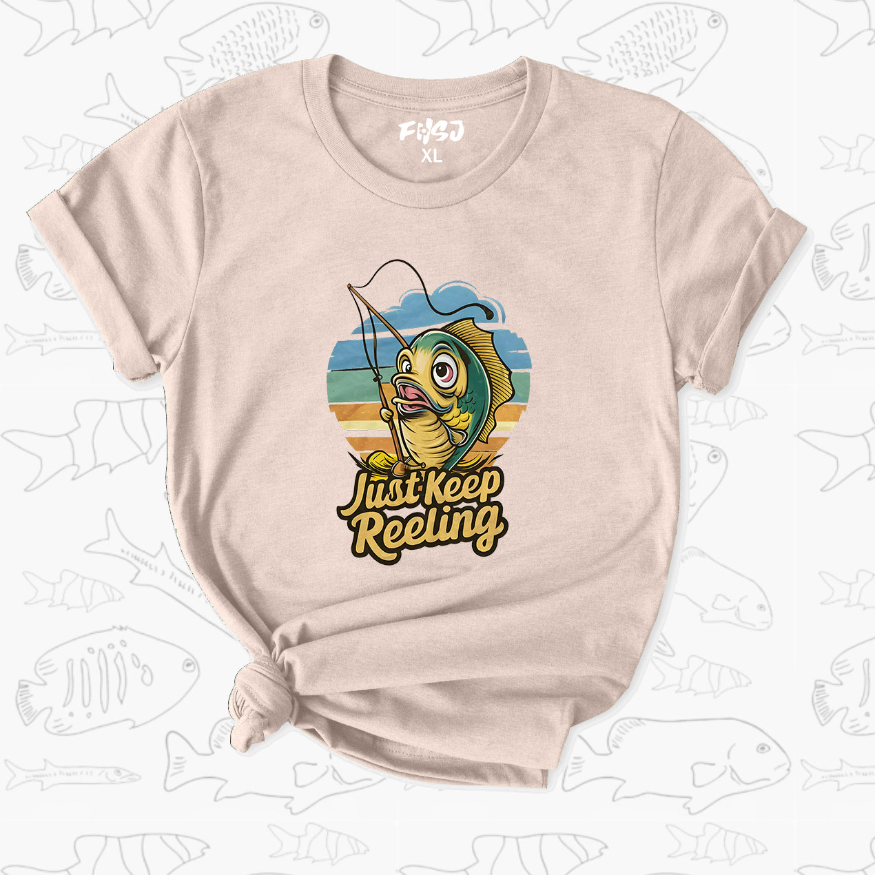 Just keep reeling T-Shirt for women