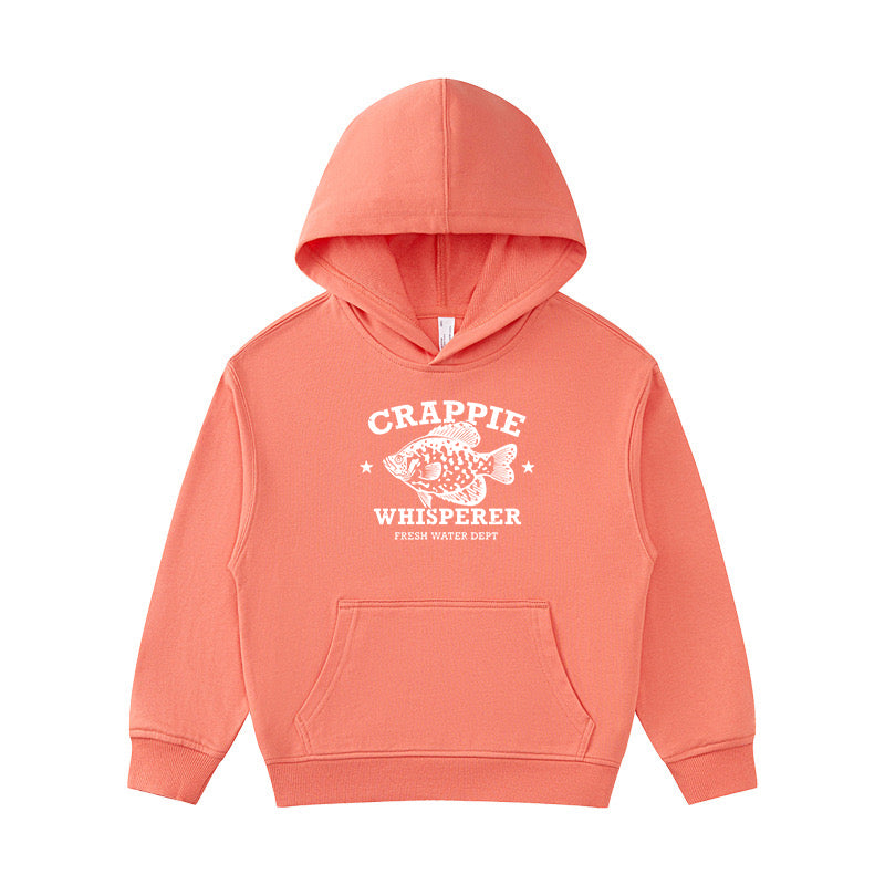 Crappie Whispere Kid's Hoodie