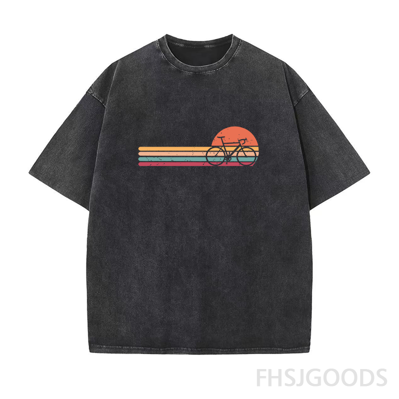 Biker Unisex Distressed T-Shirt