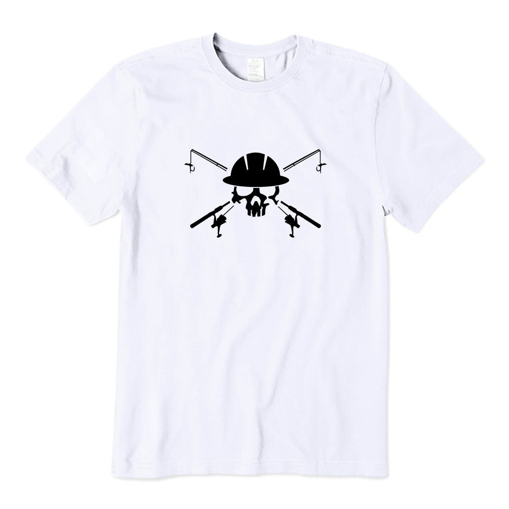 Fishing Skull and Poles T-Shirt