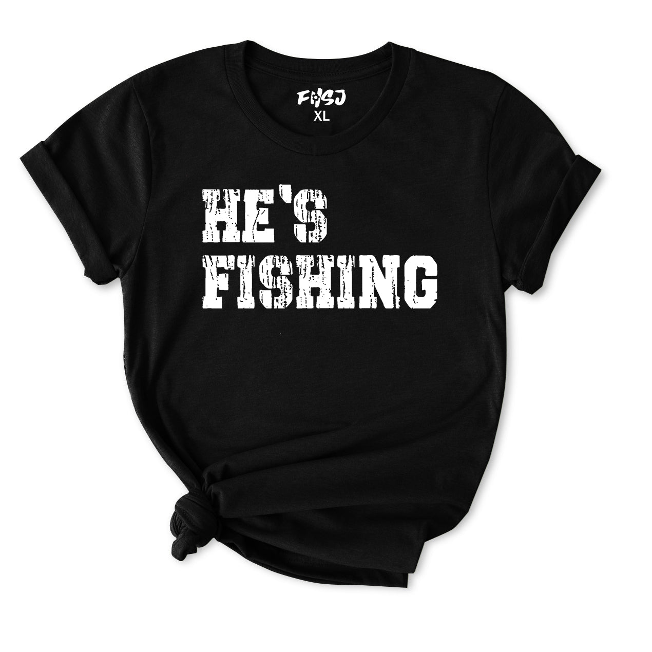 He's Fishing T-Shirt for Women