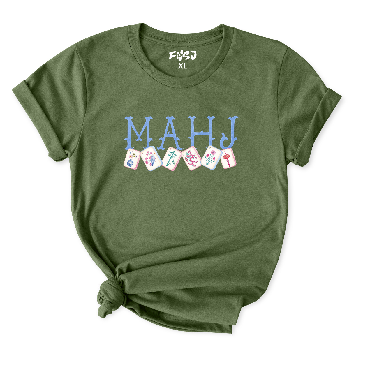Mahjong MAHJ Floral T-Shirt for Women