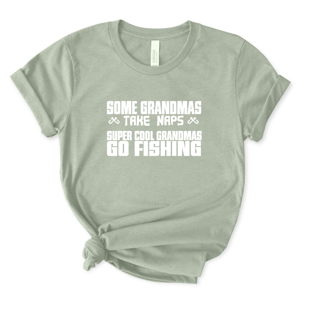 Some Grandmas Take Naps Super Cool Grandmas Go Fishing T-Shirt for Women