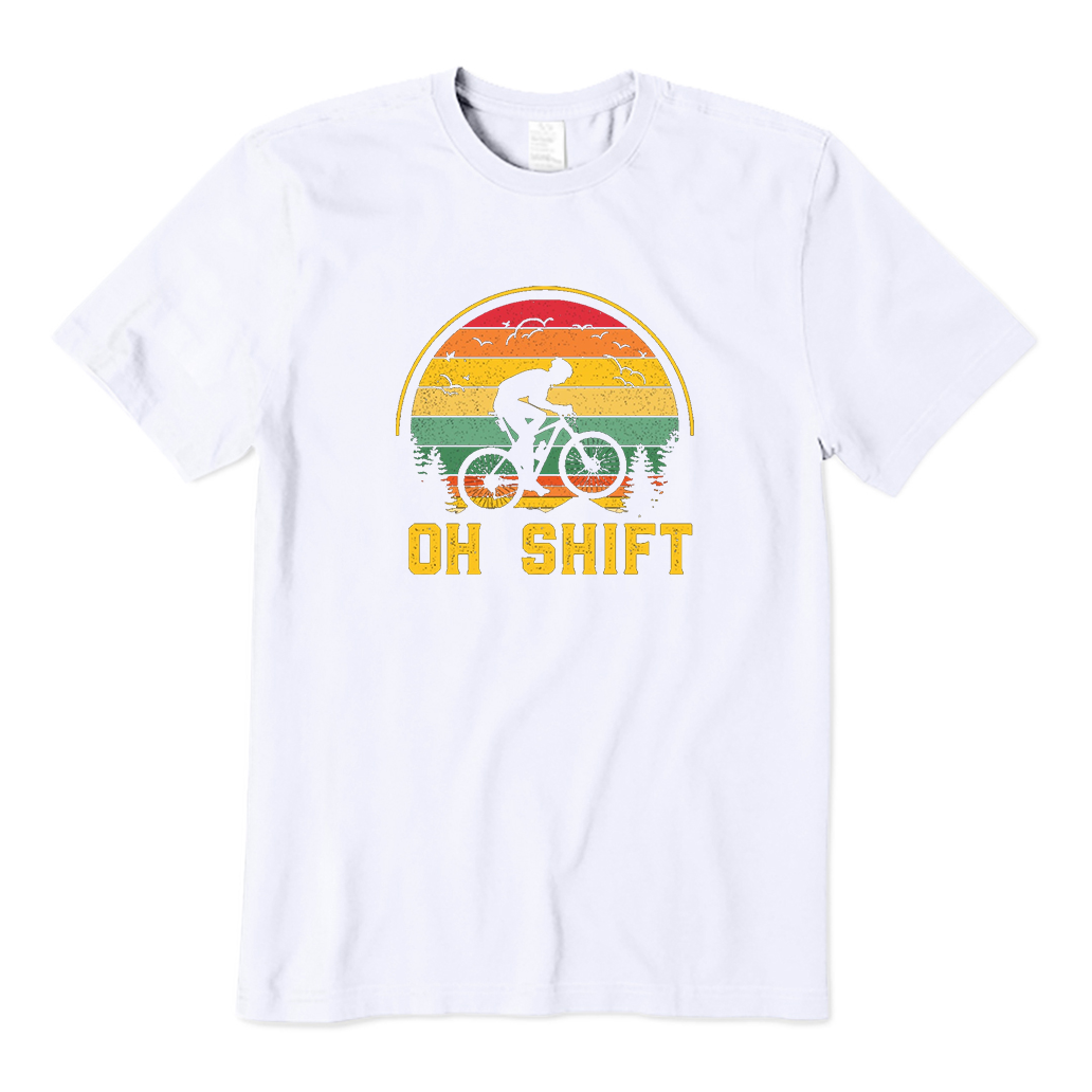 Oh Shift Mountain Biking T-Shirt