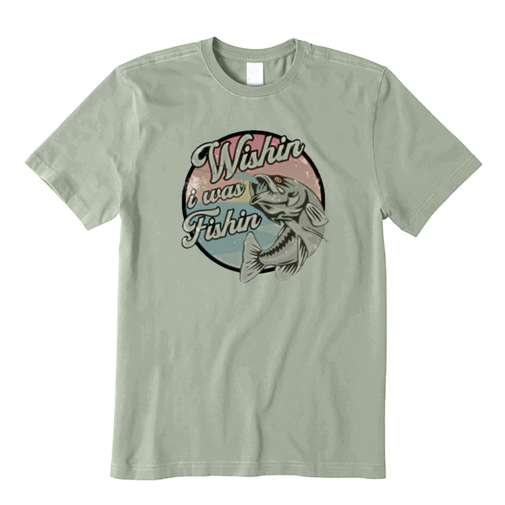 Wishing I Was Fishing T-Shirt