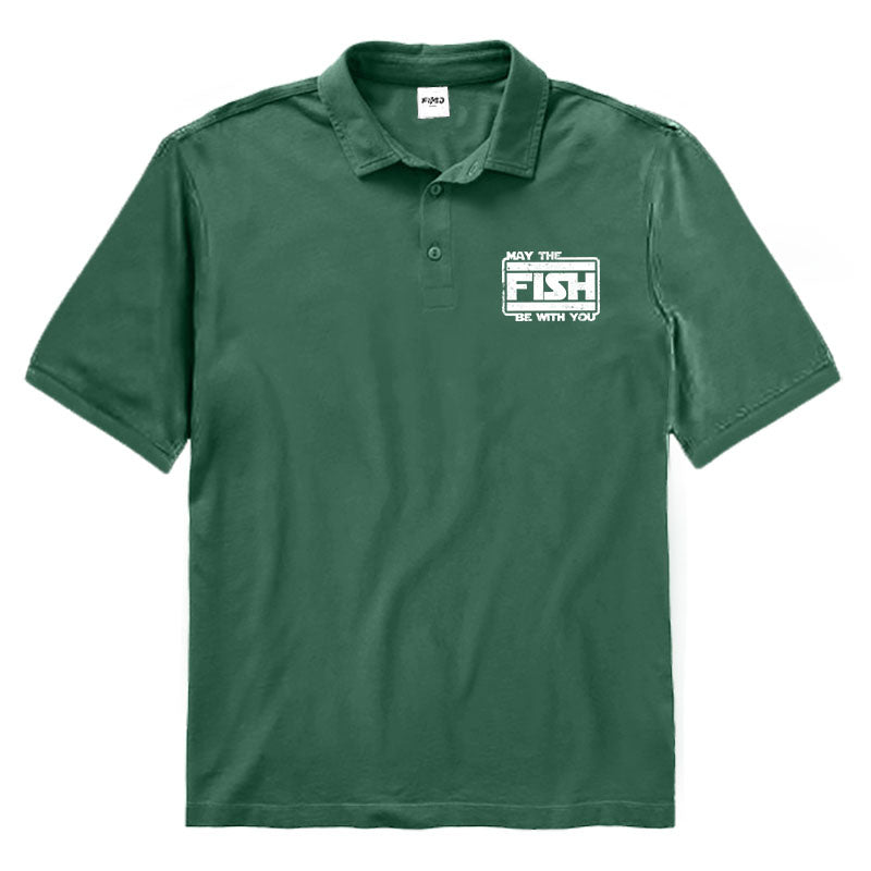 May The Fish Be with You Polo Shirt