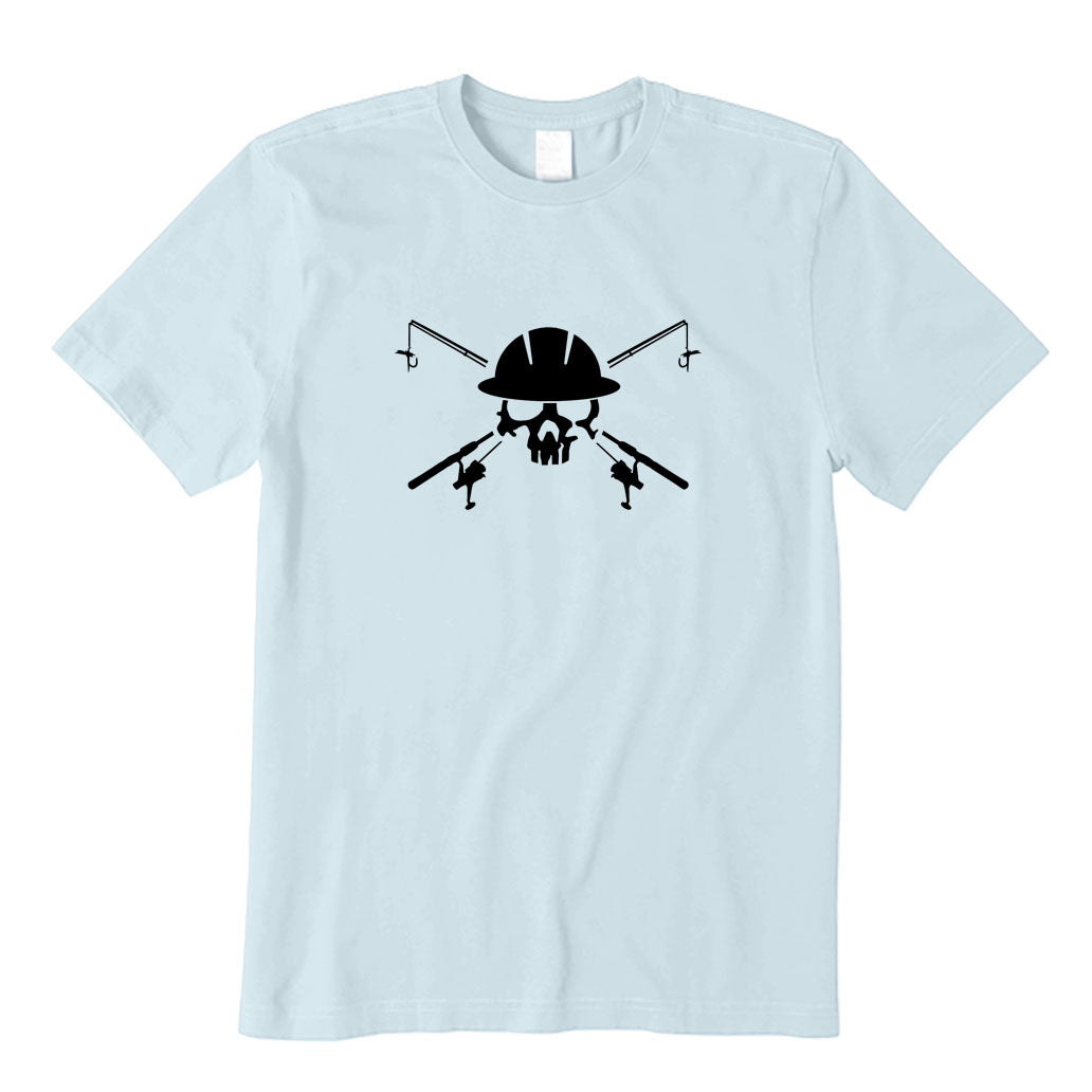 Fishing Skull and Poles T-Shirt