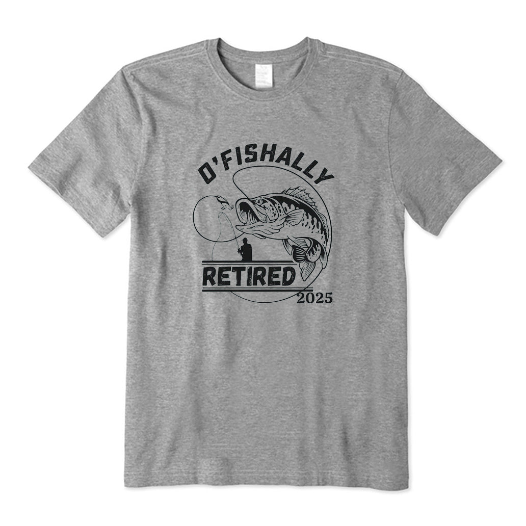 Personalized  Ofishally Retired T-Shirt